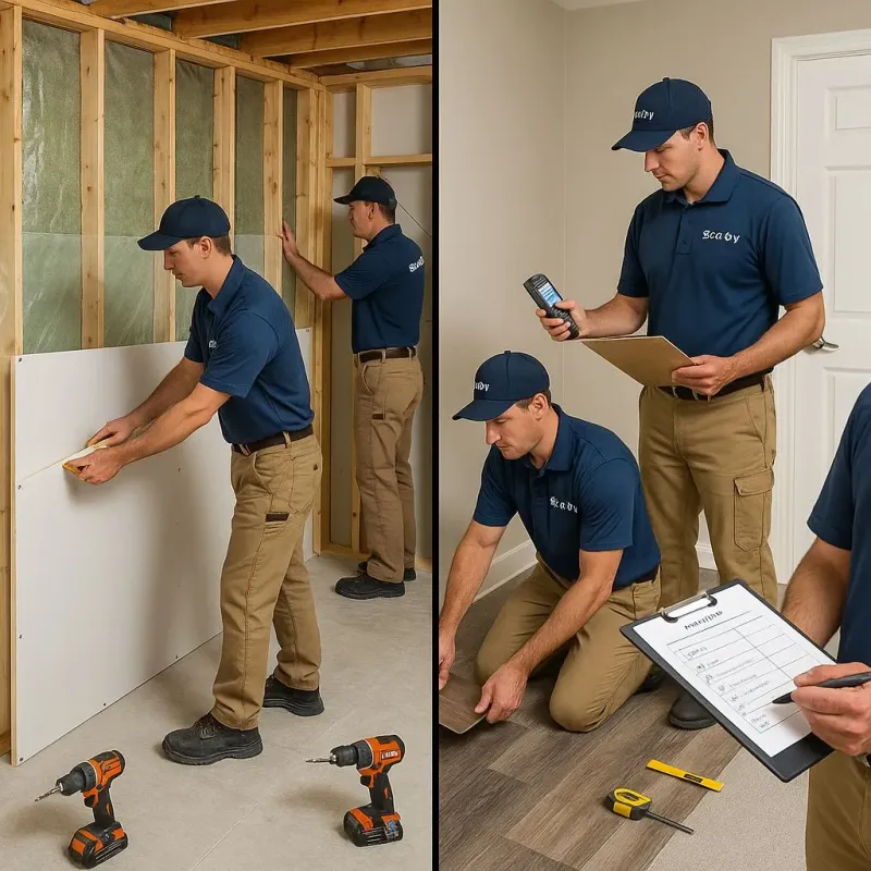 Repairs and Reconstruction process in Wolf Lake, MI